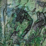 Kodama Obi  - fragment duego, okrgego obrazu na ptnie