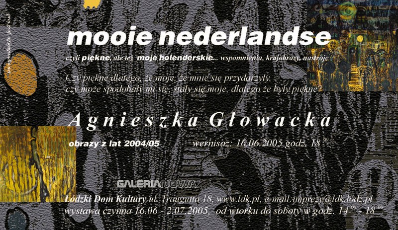Mooie nederlandse... - painting exhibition 2005