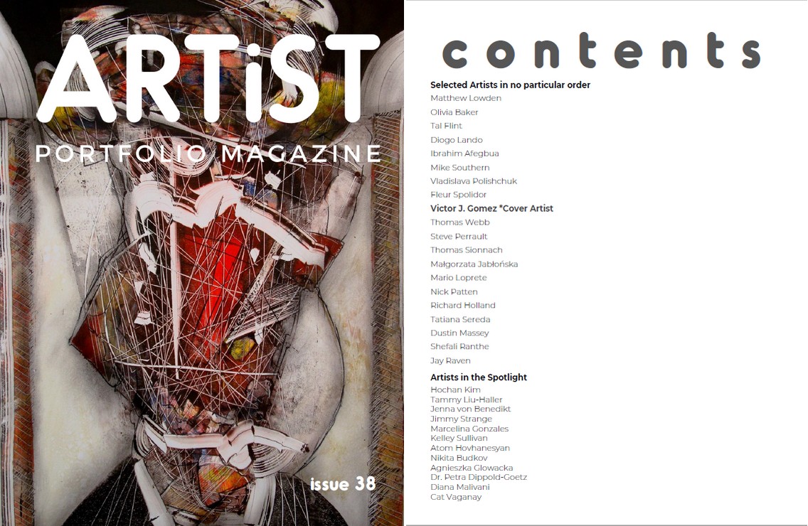 Artist Portfolio Magazine volume 38, February 2019