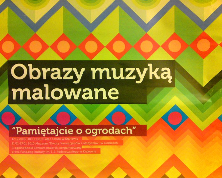 Pictures Painted Music, Krakow 2009