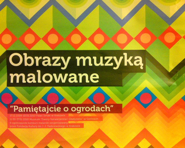 Obrazy Muzyk Malowane, Krakw 2009