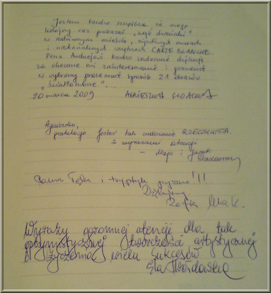 Światłolubne, 2009, galeria Carte Blanche Łódź Światłolubne, 2009